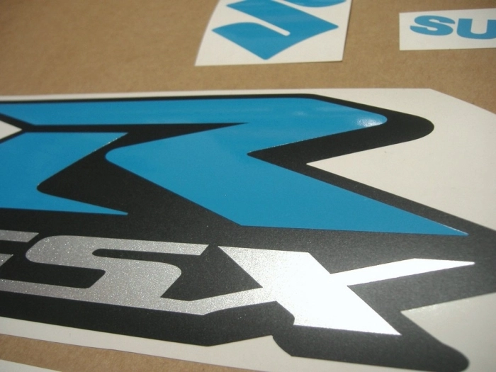Suzuki GSX-R 750 Universal - Lightblue - Custom-Sticker-Decals
