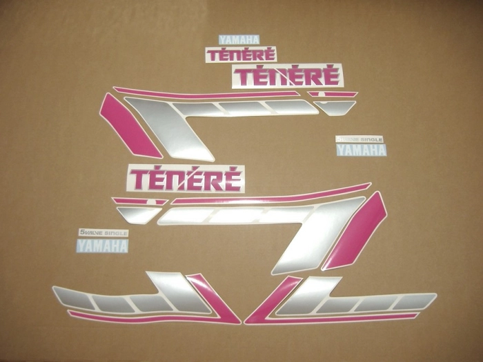 Restoration Sticker for Yamaha XTZ 660 Tenere 1991 in Blue
