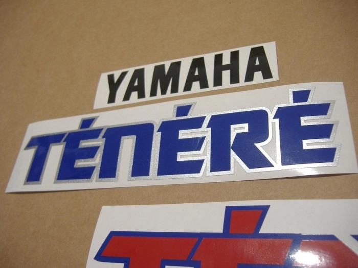 Yamaha XTZ 660 Tenere 1992 - White/Red - Sticker-Decals