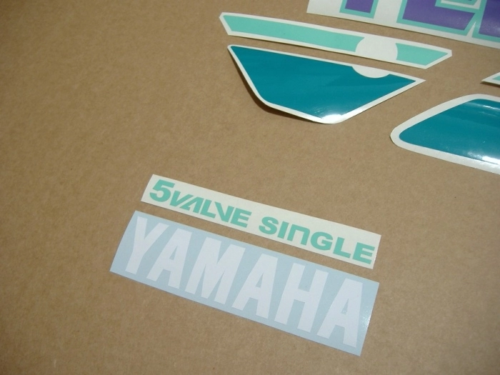 Yamaha XTZ 660 Tenere 1993 - Black/Green - Sticker-Decals