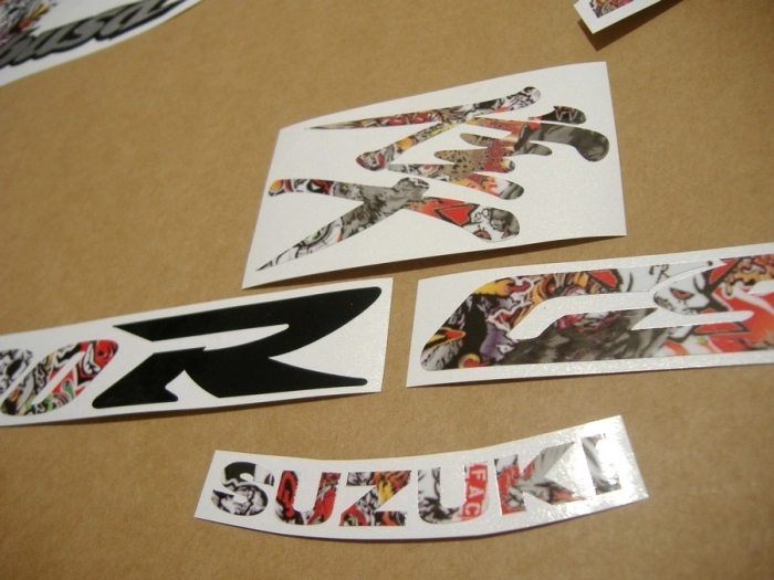 Suzuki Hayabusa 1999-2007 - Graffiti - Custom-Sticker-Decals
