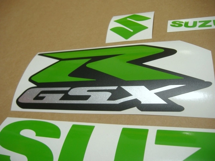 Suzuki GSX-R 750 Universal with Lime-Green Replica Decal