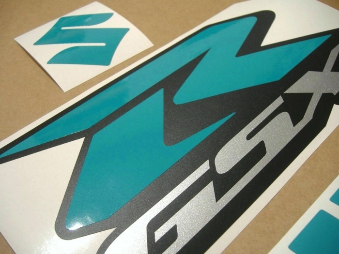 Suzuki GSX-R 750 Universal - Opal-Green - Custom-Sticker-Decals