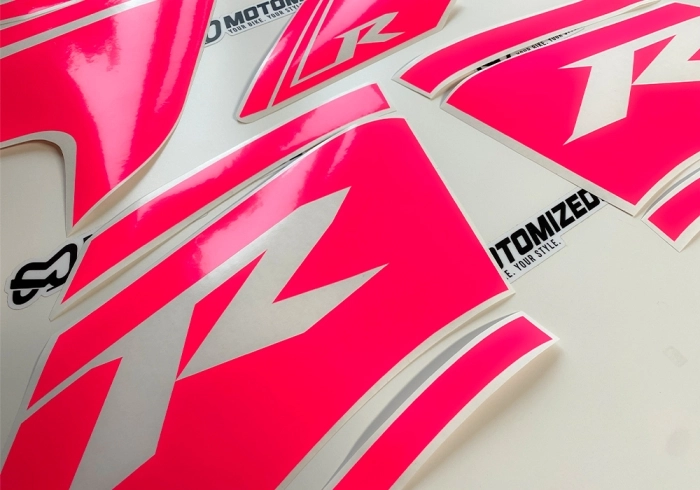 Yamaha R125 Sticker Hot Pink
