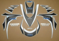 Honda CBR 1000RR 2008-2011 with HRC Motorcycle Decals