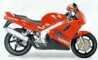 Honda VFR 750 1996 with Red Motorcycle Decals