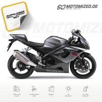 Suzuki GSX-R 1000 2006 in schwarz/grau mit Aufkleber-Dekor