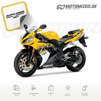 Yamaha YZF-R1 2006 with 50th Anniversary Motorcycle Decals