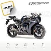 Honda CBR 1000RR ABS 2009 with Black Motorcycle Decals