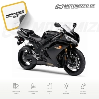 Yamaha YZF-R1 RN19 2008 in schwarz mit Aufkleber-Dekor