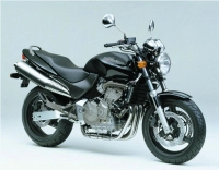 Honda CB 600F Hornet 2000 with Black Motorcycle Decals