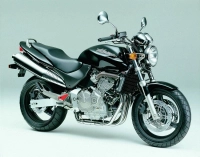 Honda CB 600F Hornet 2001 with Black Motorcycle Decals