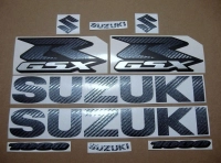Suzuki GSX-R 1000 Universal with Carbon Motorcycle Decals